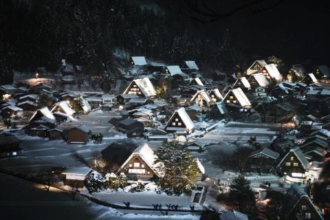 白川郷合掌造り